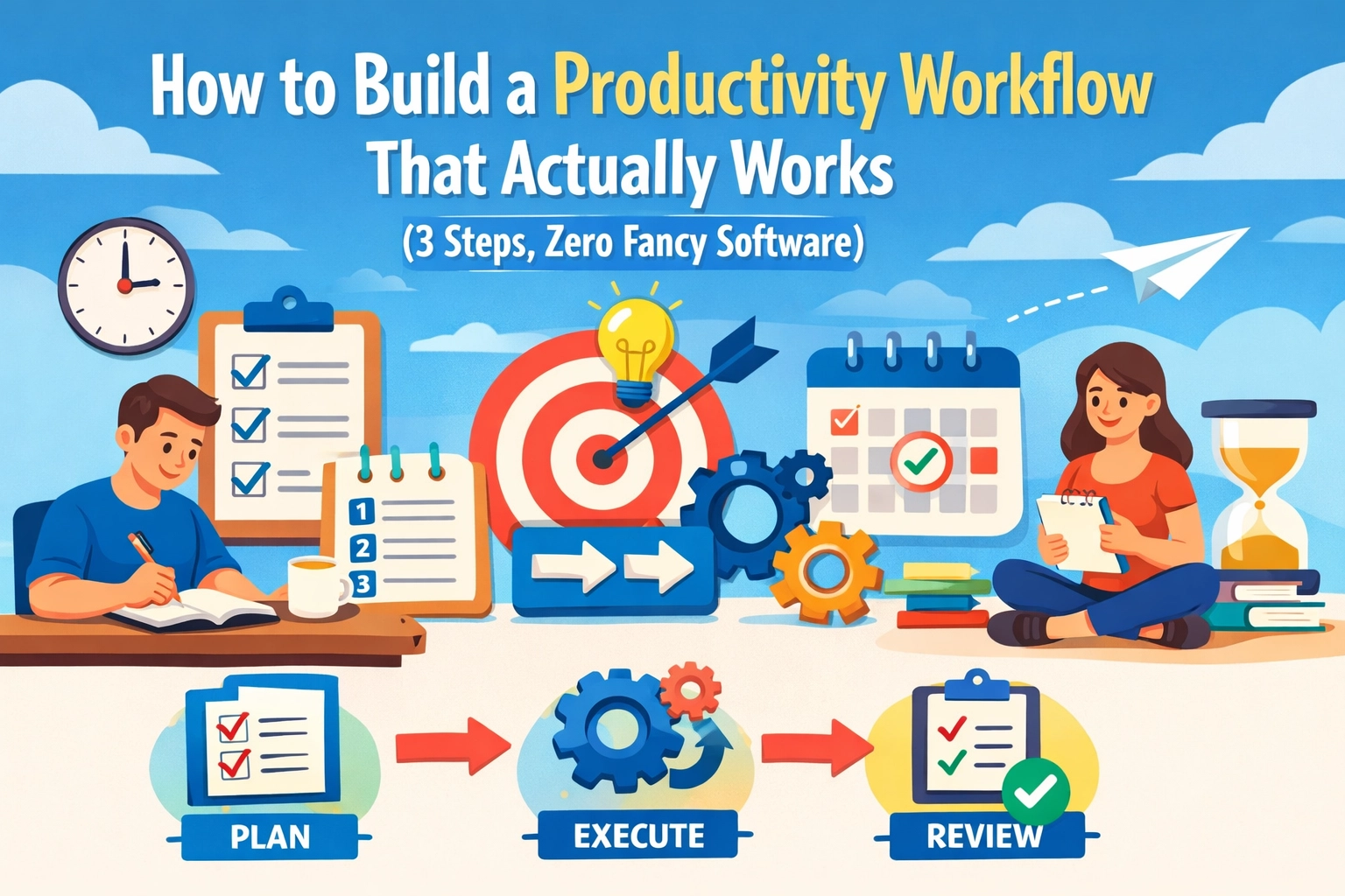 How to Build a Productivity Workflow That Actually Works (3 Steps, Zero ...